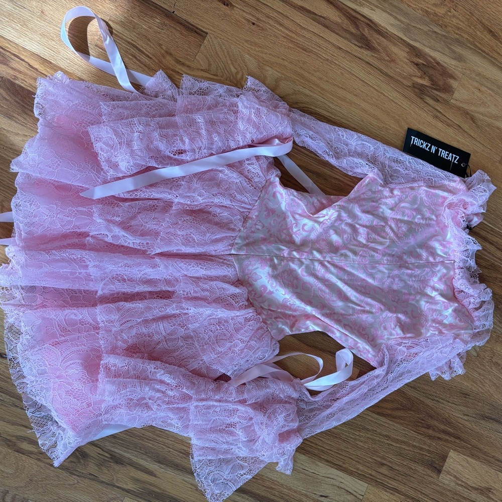 Dolls Kill “They’ll Eat Cake” Costume- Pink - Picture 3 of 6